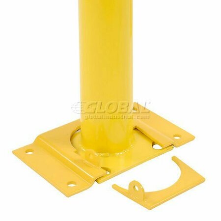 GLOBAL INDUSTRIAL Removable Steel Machinery Rack Guard 36inH x 48inL 443480